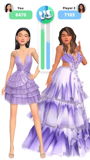 Gameplay screenshot 1 from Glow Fashion Idol - Casual game